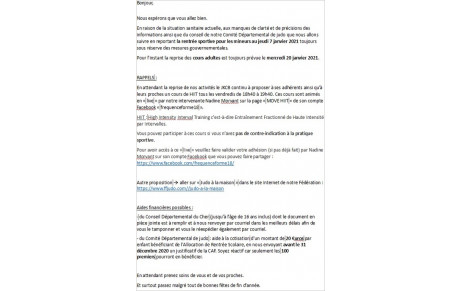 Dernières nouvelles